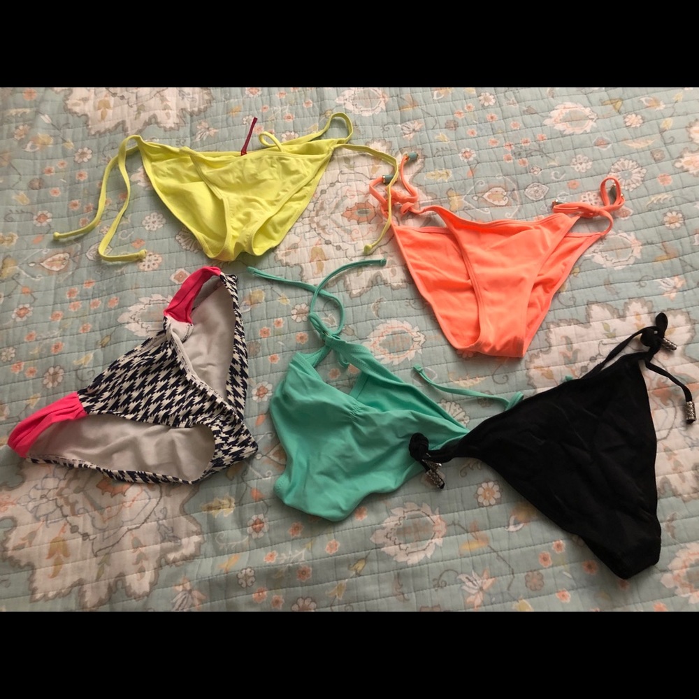 All Bathing suit bottoms in this pic for $13